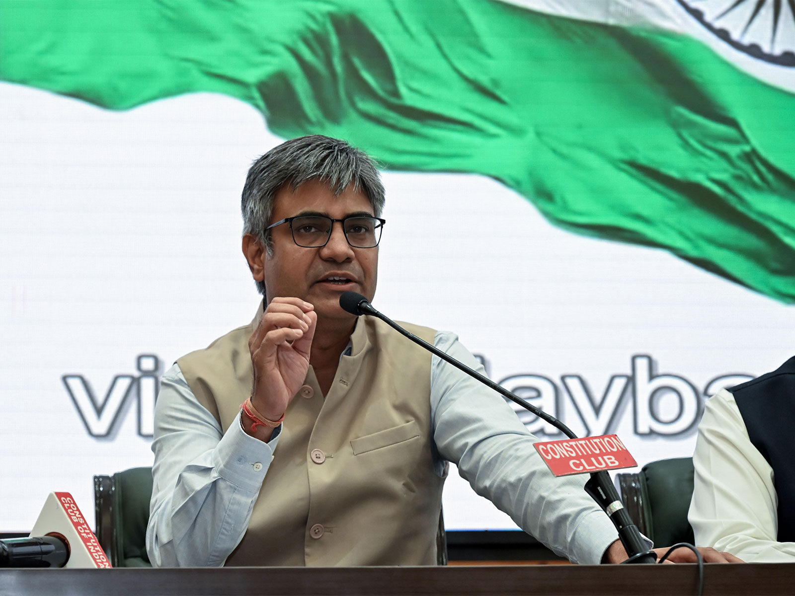BJP Rajya Sabha MP Sandeep Pathak (File photo/ANI)