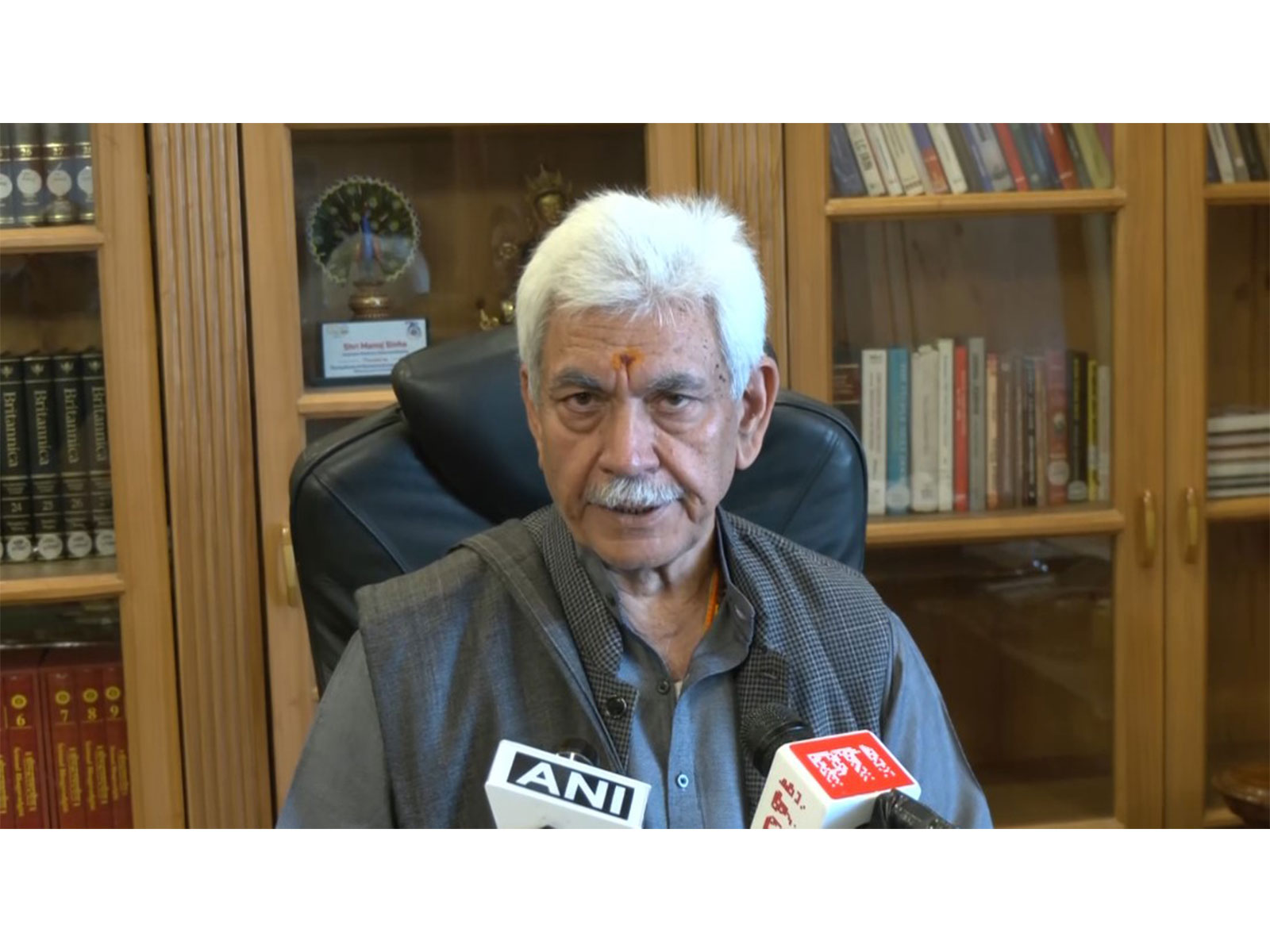 LG Manoj Sinha (Photo/ANI)