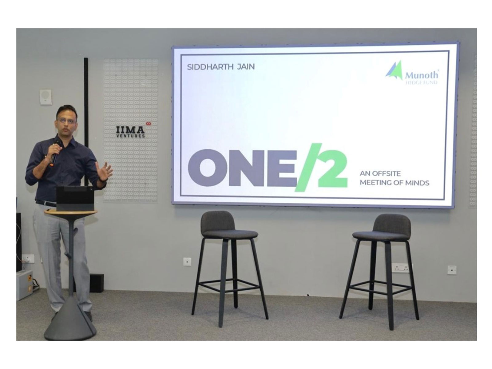 Munoth Hedge Fund Hosted 'ONE/2' – A Thought Leadership Conference at IIMA Ventures, Ahmedabad