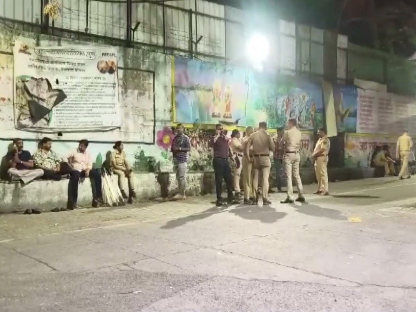 Vaikunth Dham Crematorium in Pune where the last rites of the minor girl were conducted (Photo/ANI)