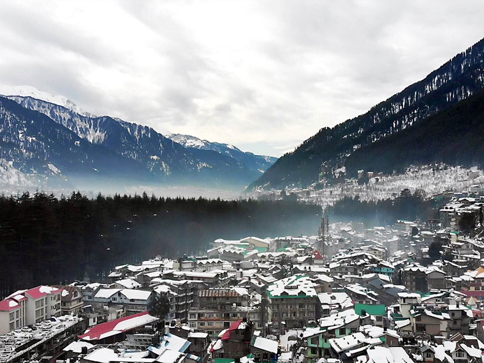 A view of Manali in Himachal Pradesh (File Photo/ANI)