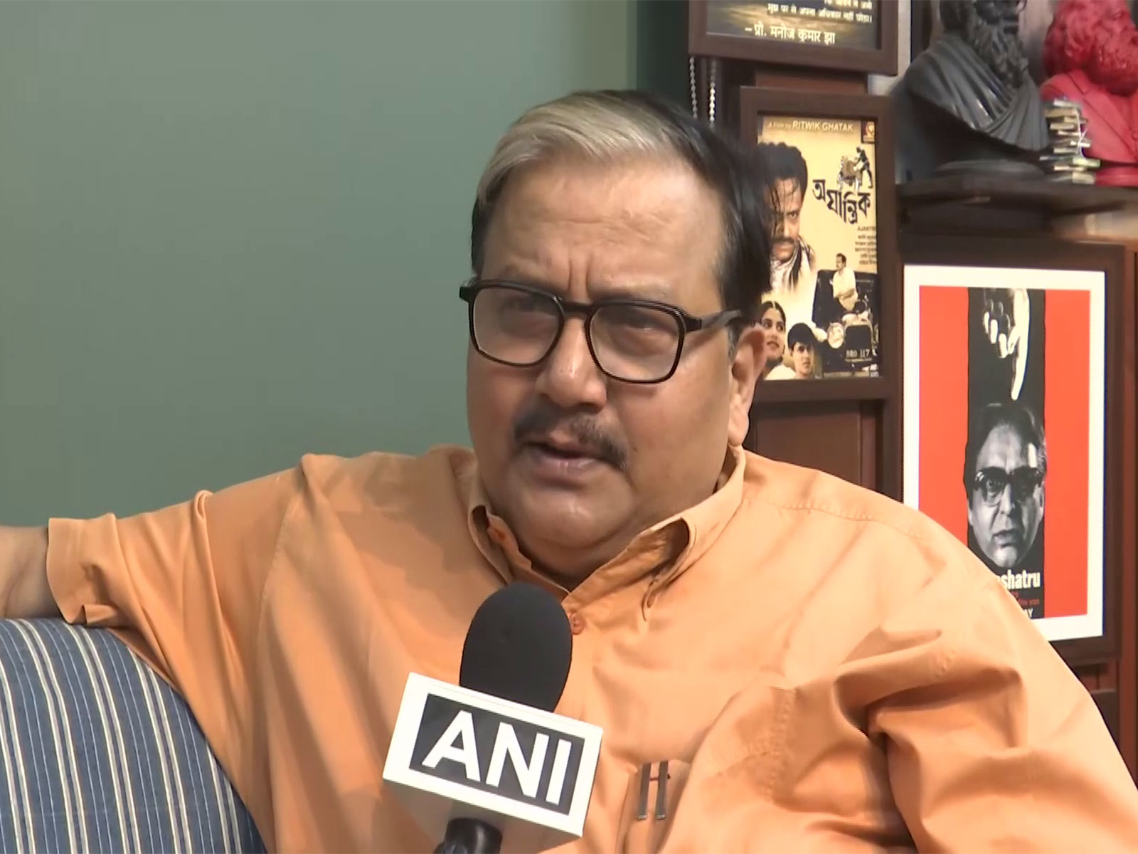 RJD MP Manoj Jha (Photo/ANI)