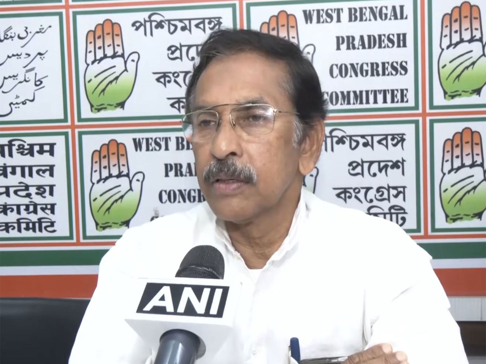 West Bengal Congress President and Congress Candidate from Srirampur Assembly, Subhankar Sarkar (Photo/ANI)
