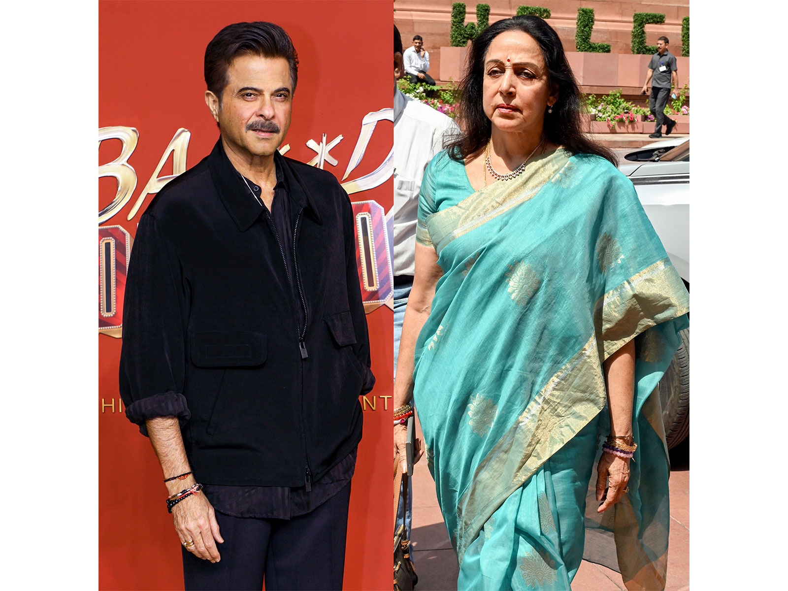 Anil Kapoor, Hema Malini (File photo/ANI)
