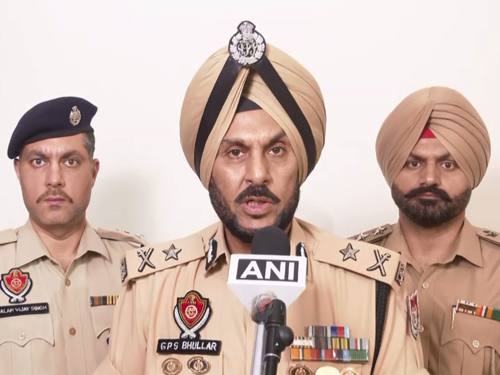 Amritsar Police Commissioner Gurpreet Singh Bhullar (Photo/ANI)