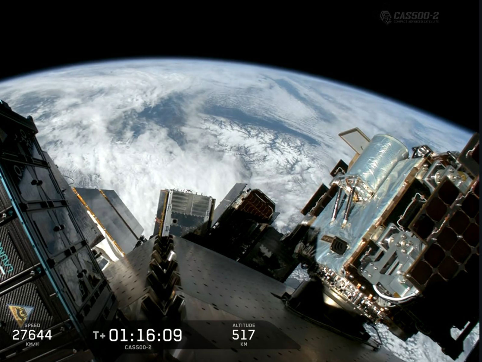 World’s first OptoSAR satellite, developed by GalaxEye under Mission Drishti, successfully launched into space (Photo: x/@GalaxEye)
