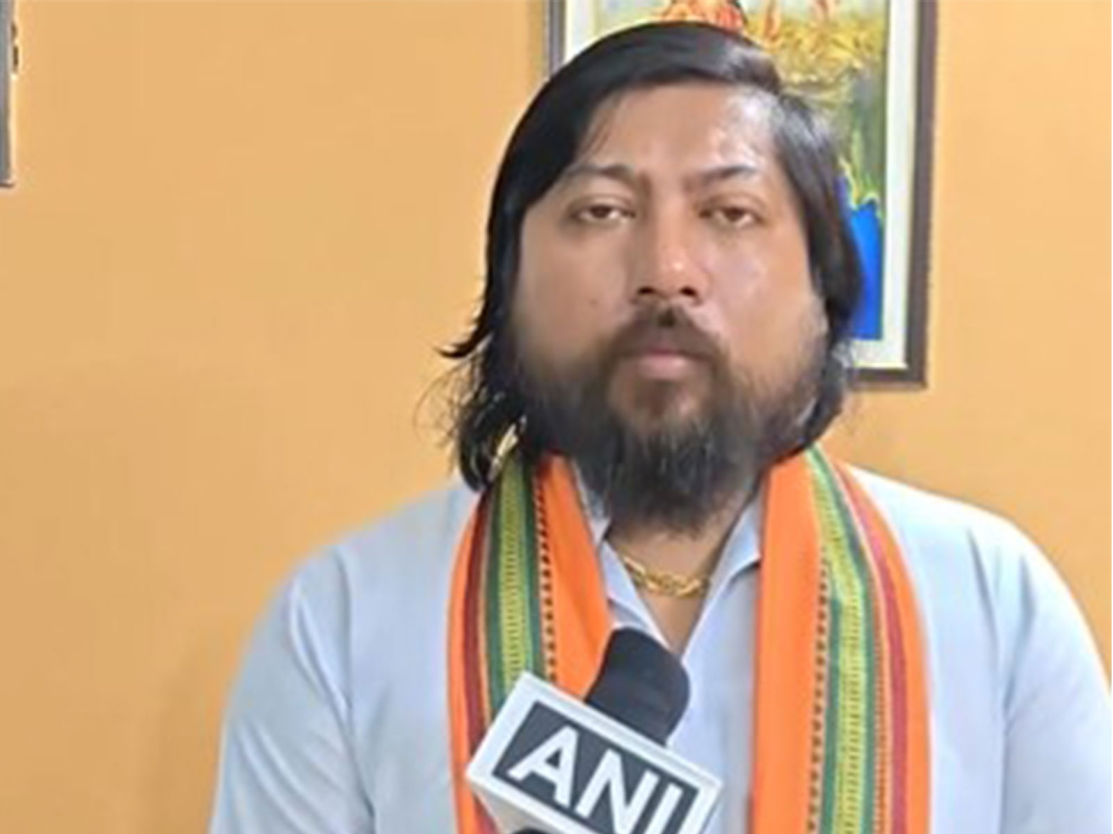 BJP candidate from Mathabhanga, Nisith Pramanik (Photo/ANI)