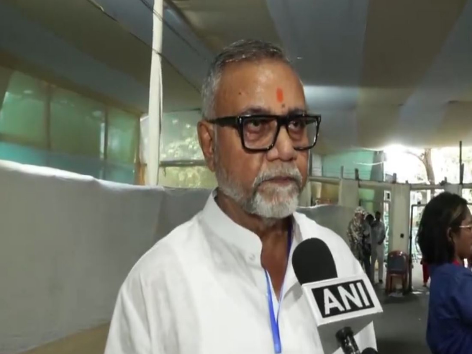 BJP Candidate from Maniktala Assembly Constituency Tapas Roy (Photo/ANI)