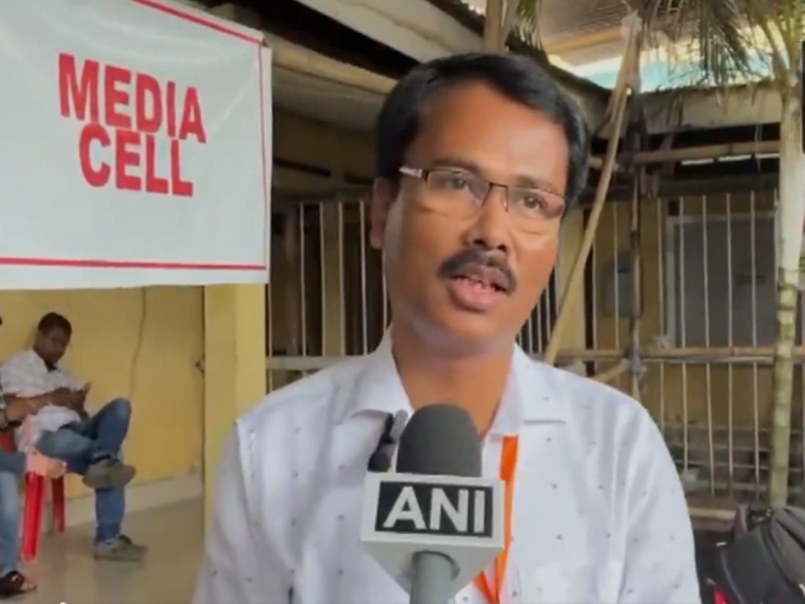 Congress candidate from Demow Constituency Ajoy Kumar Gogoi (Photo/ANI)