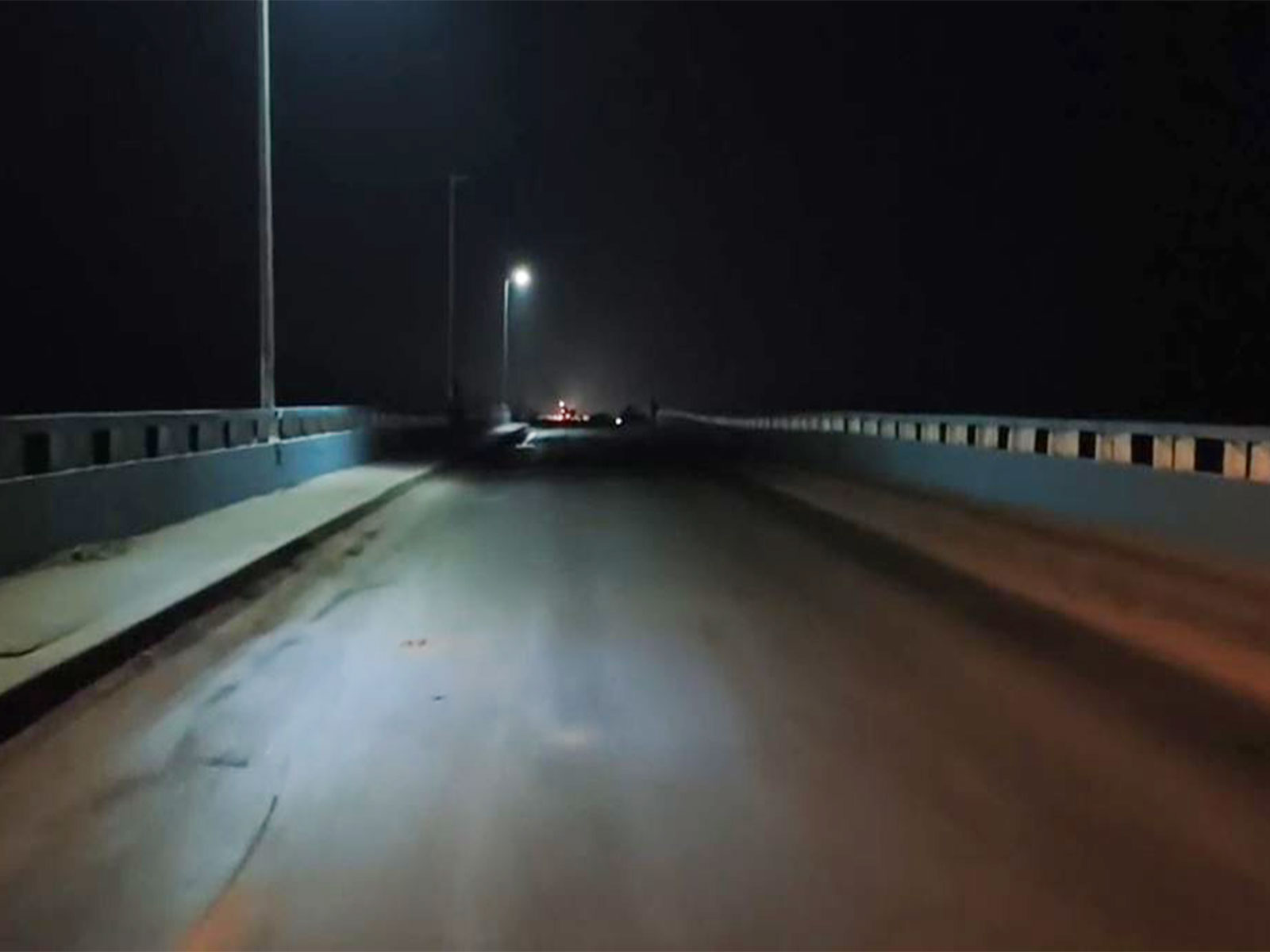 Visual of the bridge (Photo/ANI) Visual of the bridge (Photo/ANI)