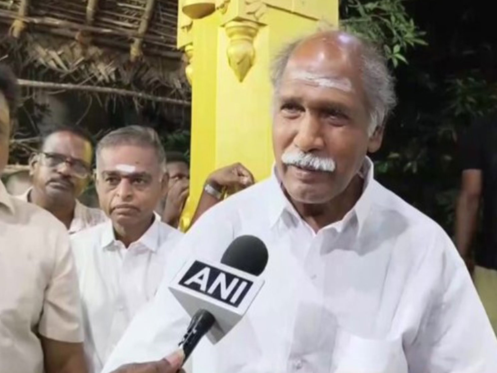 Puducherry Chief Minister N Rangasamy (Photo/ANI)