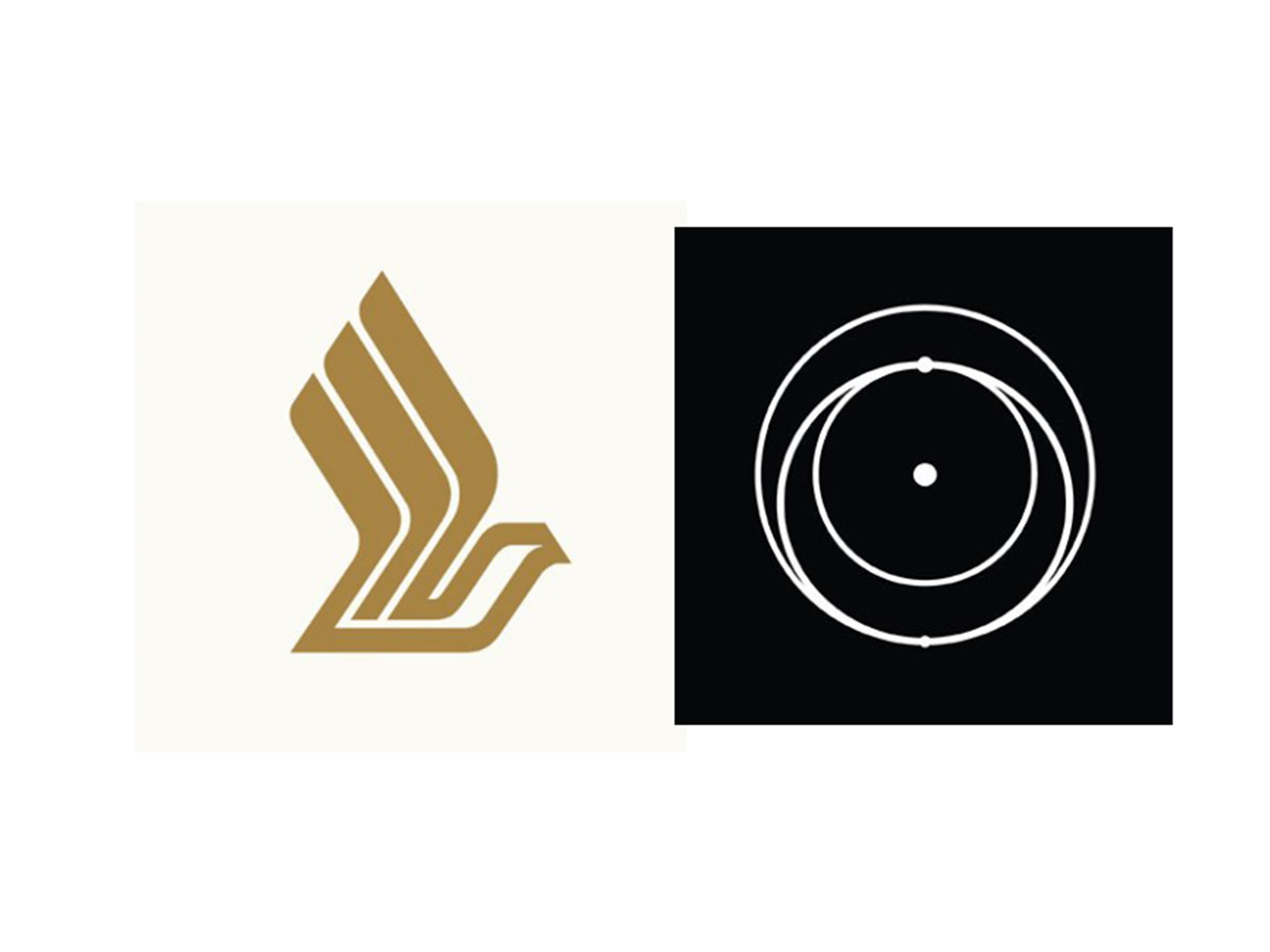 Singapore Airlines (Photo/X@SingaporeAir) & Starlink logo (Photo/X@Starlink)