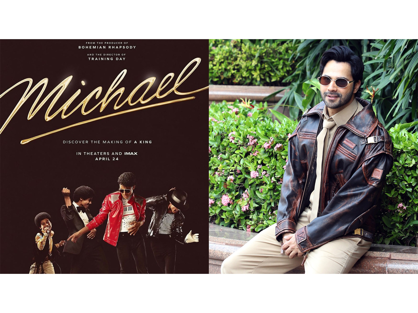 Varun Dhawan backs 'Michael' (Photo/ANI/Instagram@universalpicturesindia)