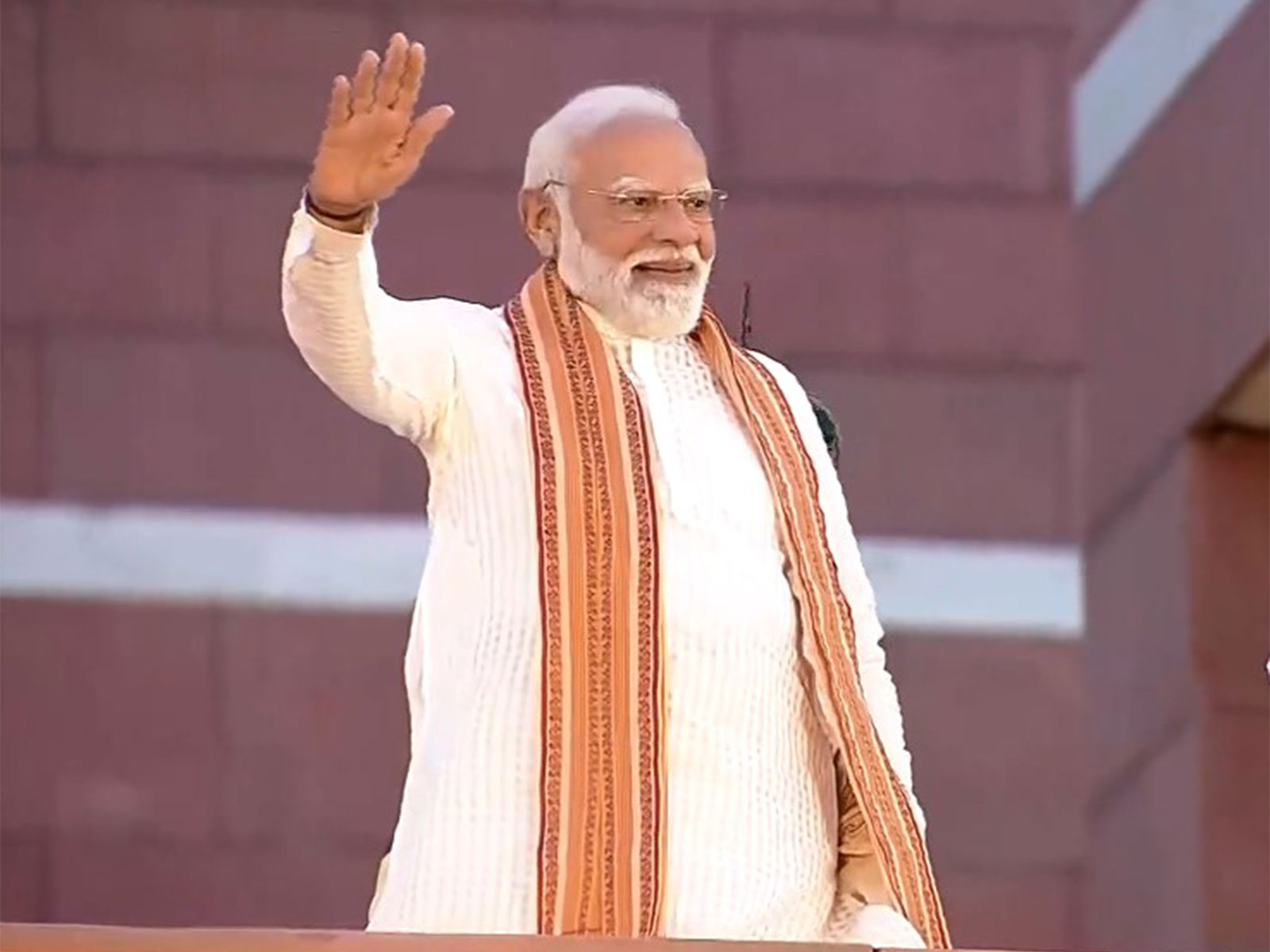 Prime Minister Narendra Modi at BJP headquarters in New Delhi (Photo/ANI)