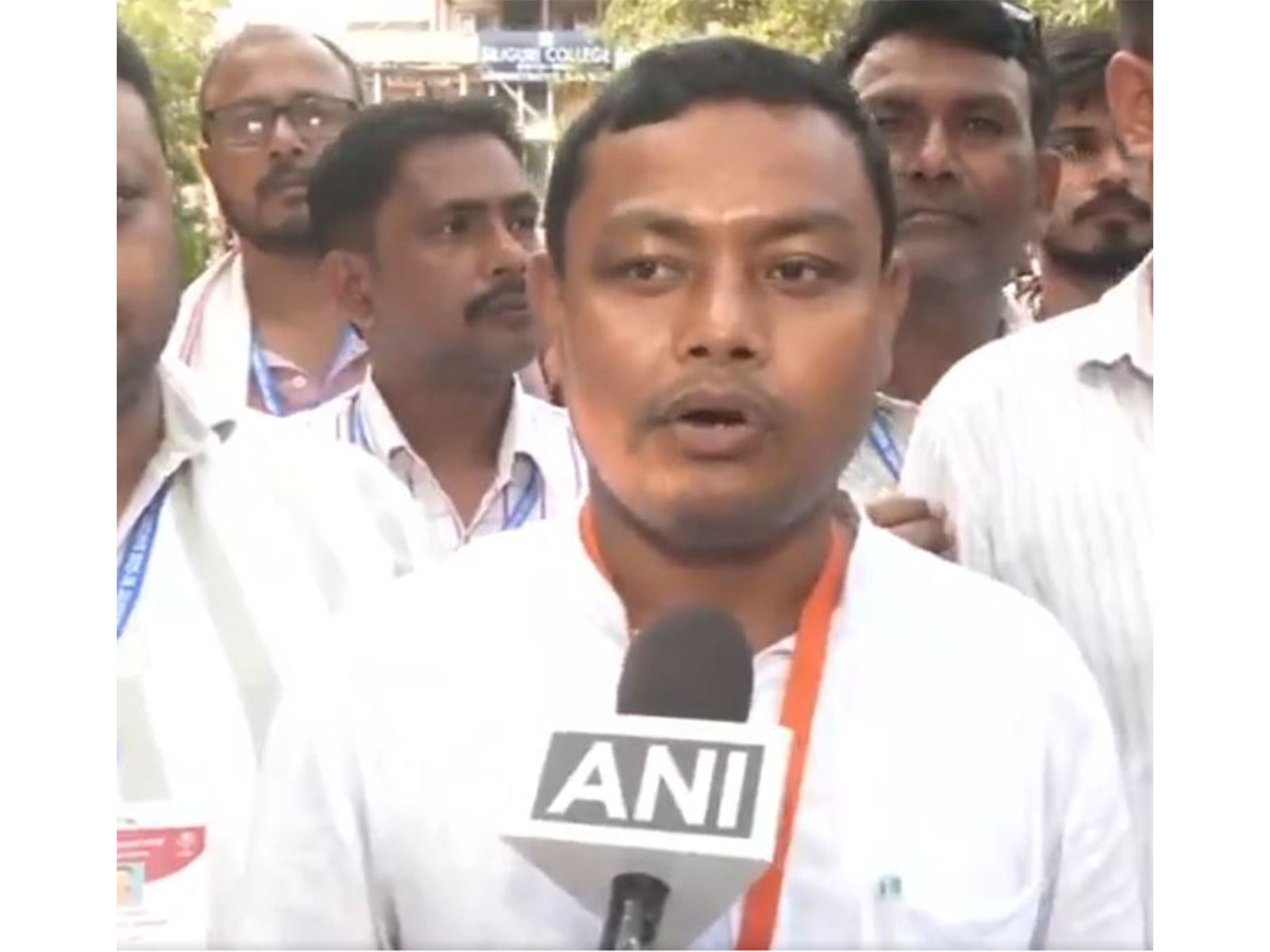 BJP leader Anandamoy Barman (Photo/ANI)