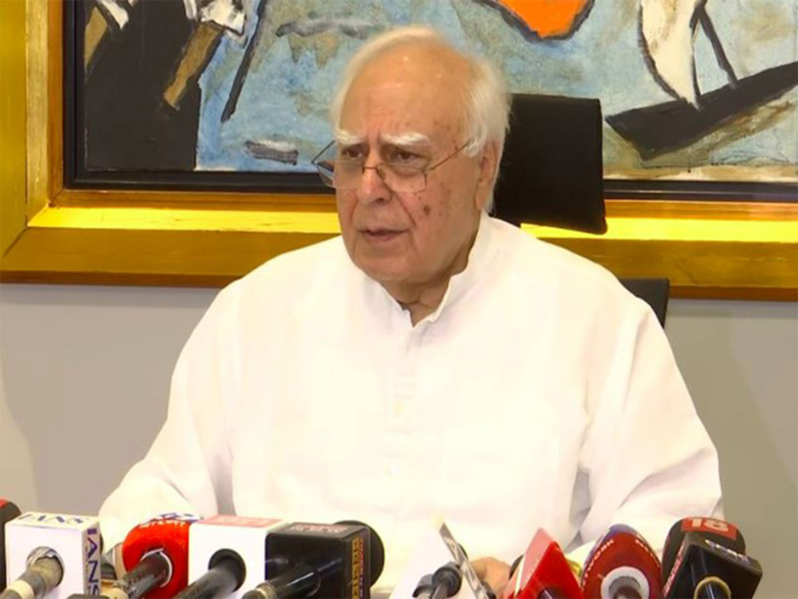 Rajya Sabha MP and senior advocate Kapil Sibal (Photo/ANI)