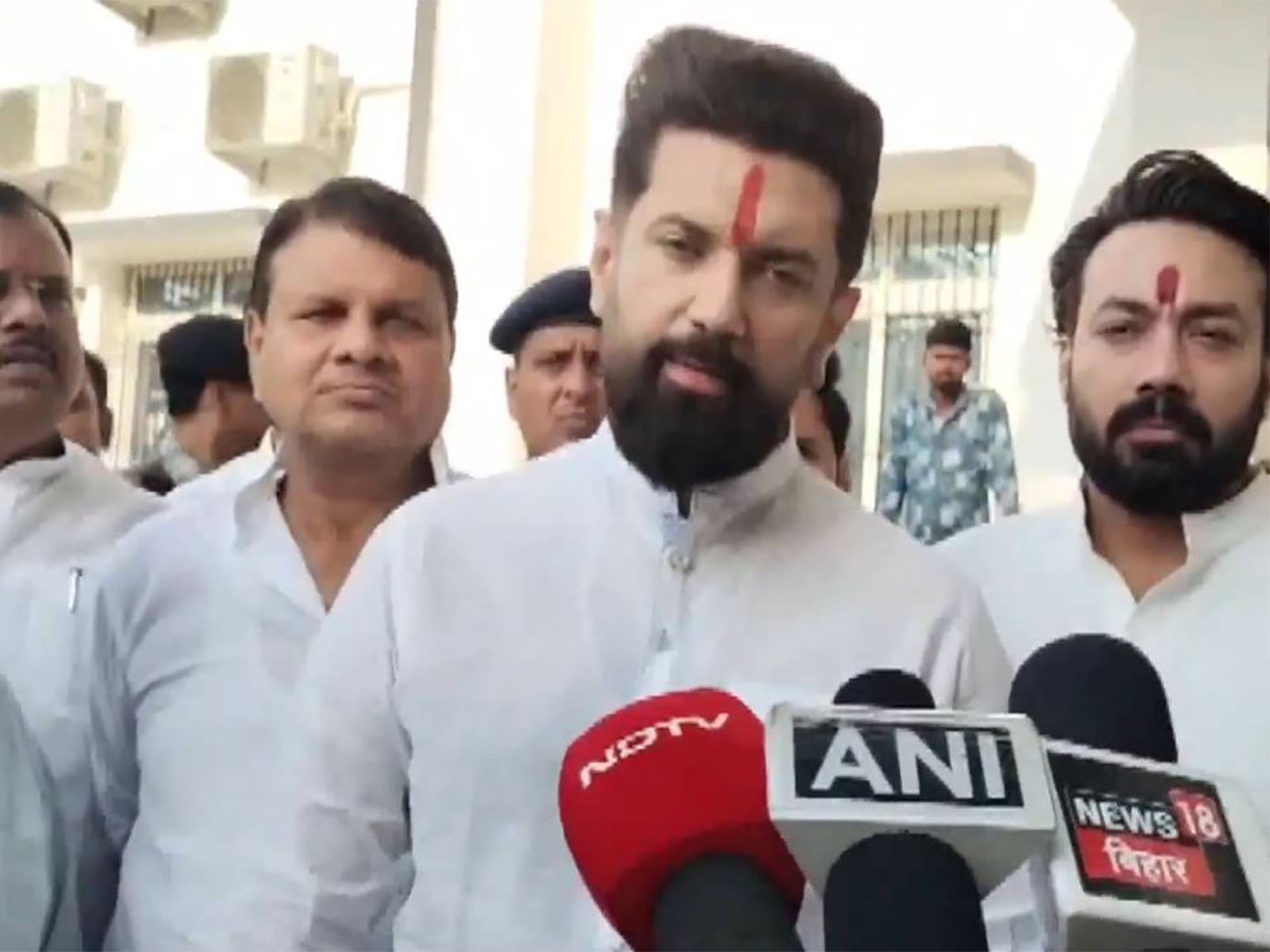 Union Minister Chirag Paswan (Photo/ANI)