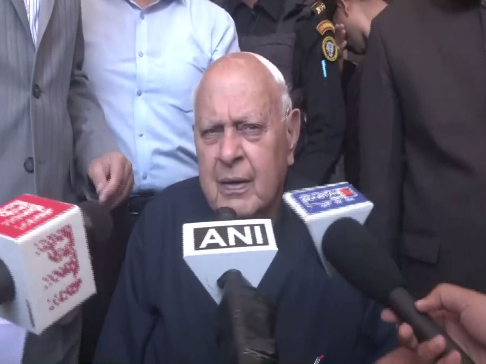 National Conference President Farooq Abdullah (Photo/ANI) National Conference President Farooq Abdullah (Photo/ANI)