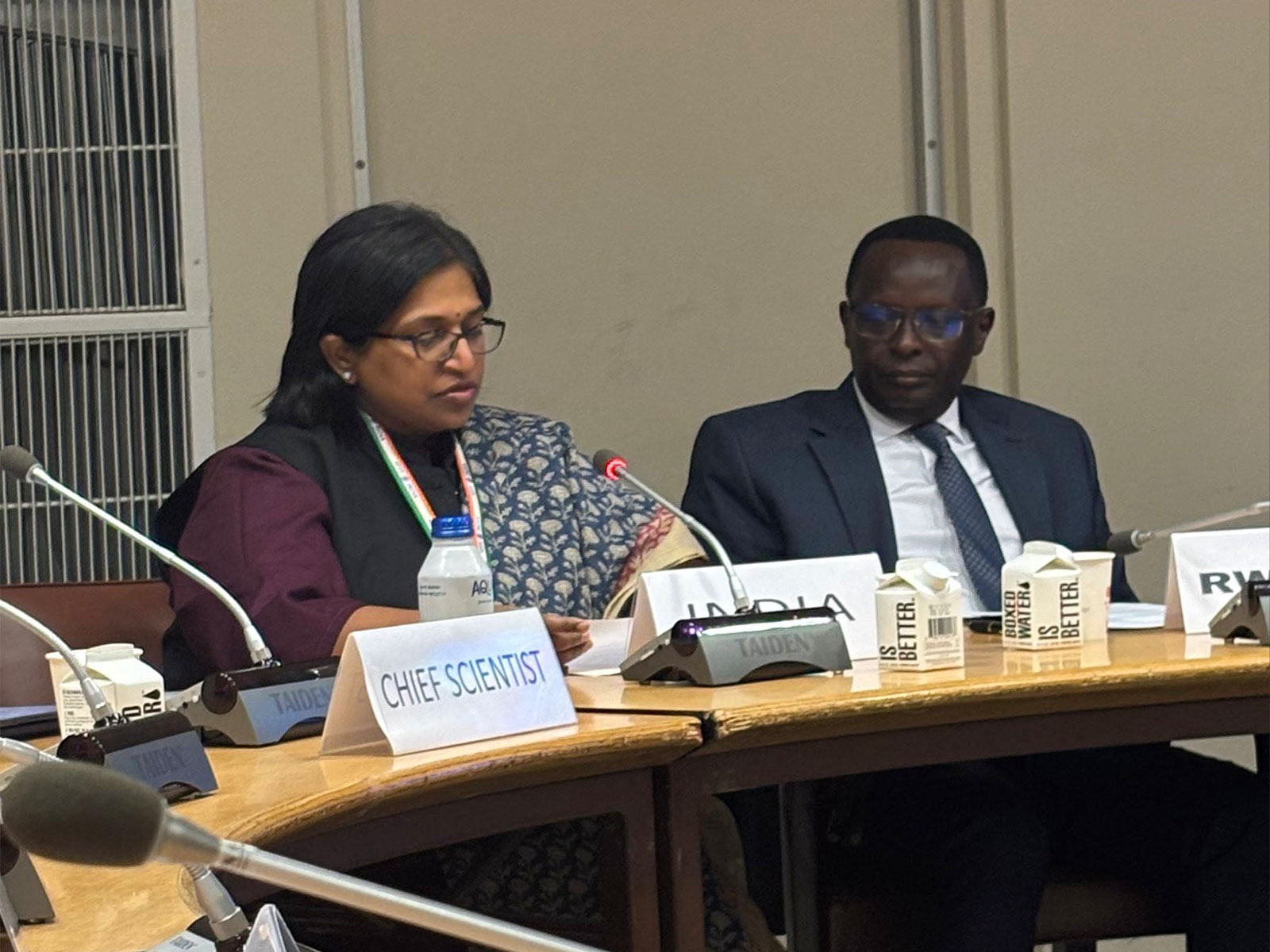 Deputy Permanent Representative of India to the UN, Yojna Patel (Photo: X@IndiaUNNewYork)