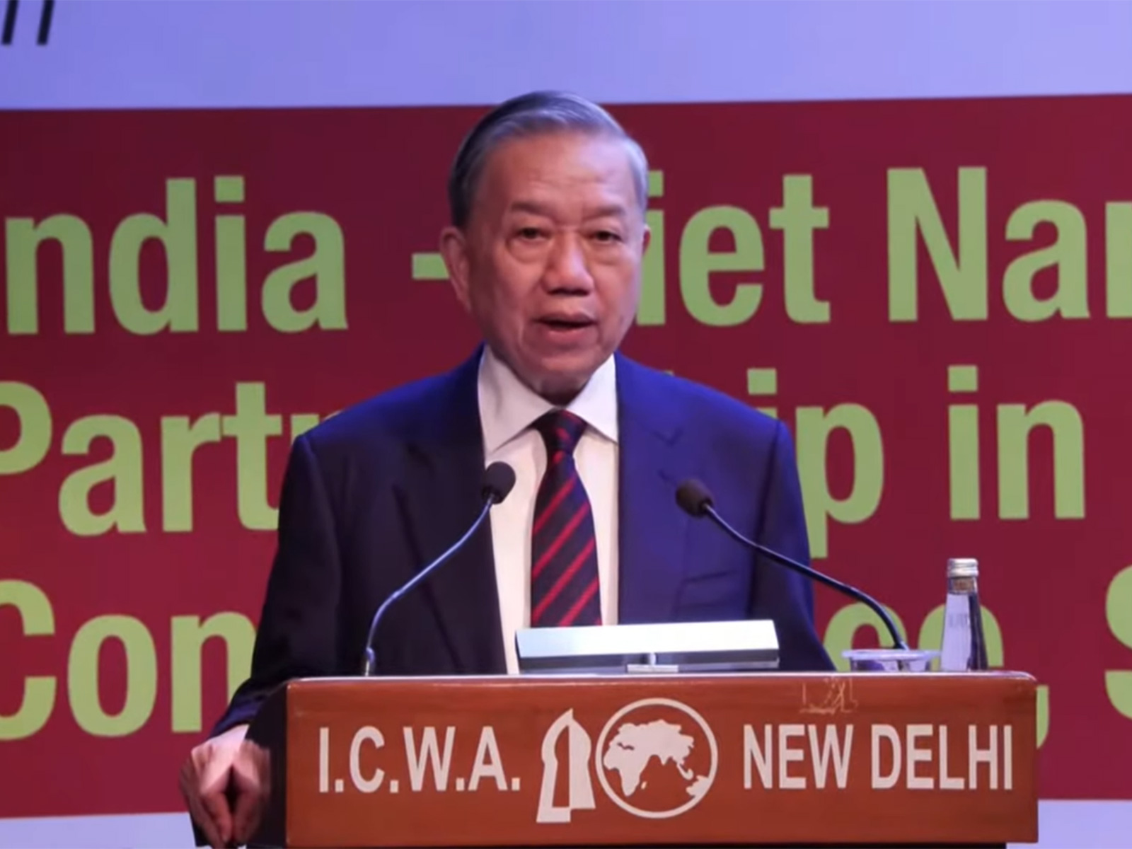  President of Vietnam To Lam (Photo: YouTube@Ministry of External Affairs, India)
