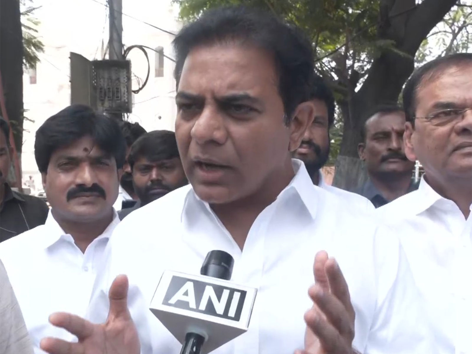 BRS Working President K. T. Rama Rao (Photo/ANI)