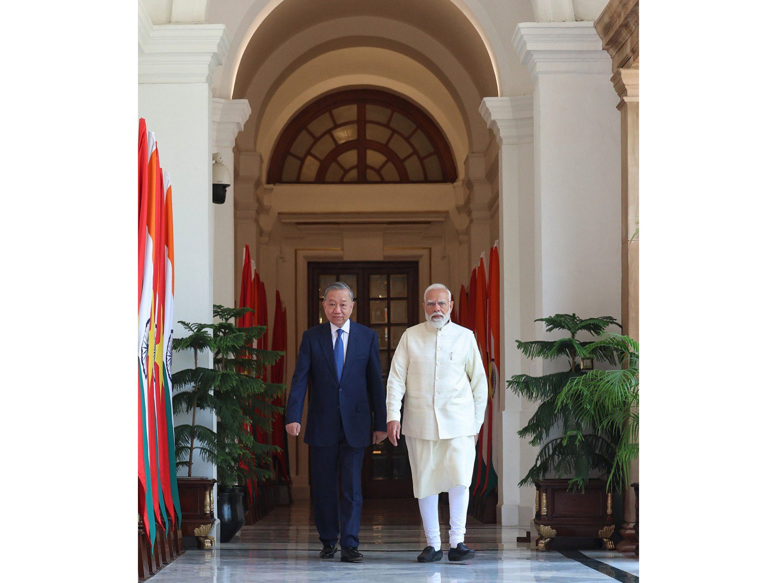 Prime Minister Narendra Modi with President of Vietnam To Lam (Image: X@MEAIndia)
