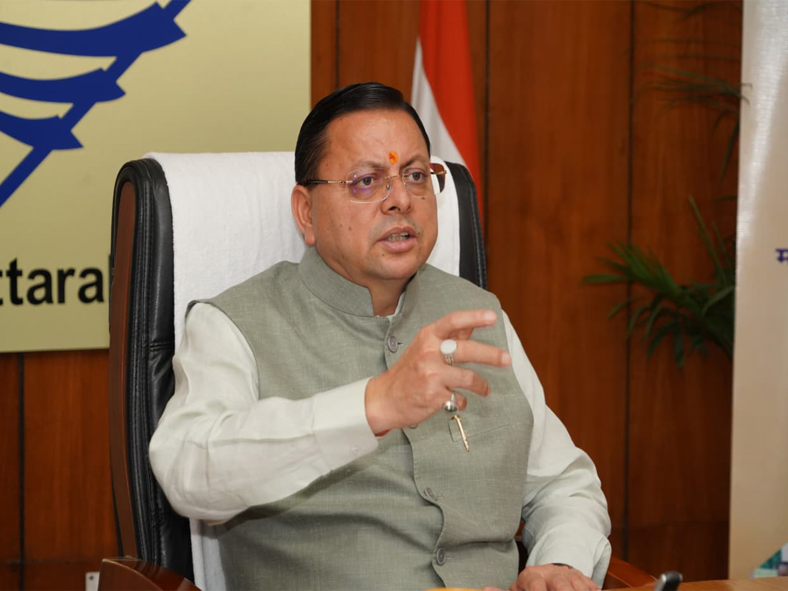 Uttarakhand Chief Minister Pushkar Singh Dhami (Photo/Uttarakhand CMO)