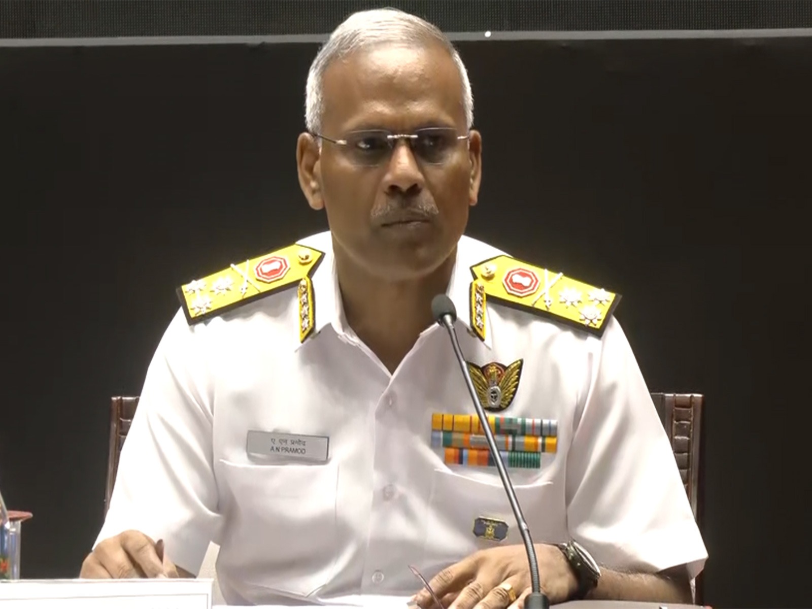 Vice Admiral AN Pramod (Photo/ANI)