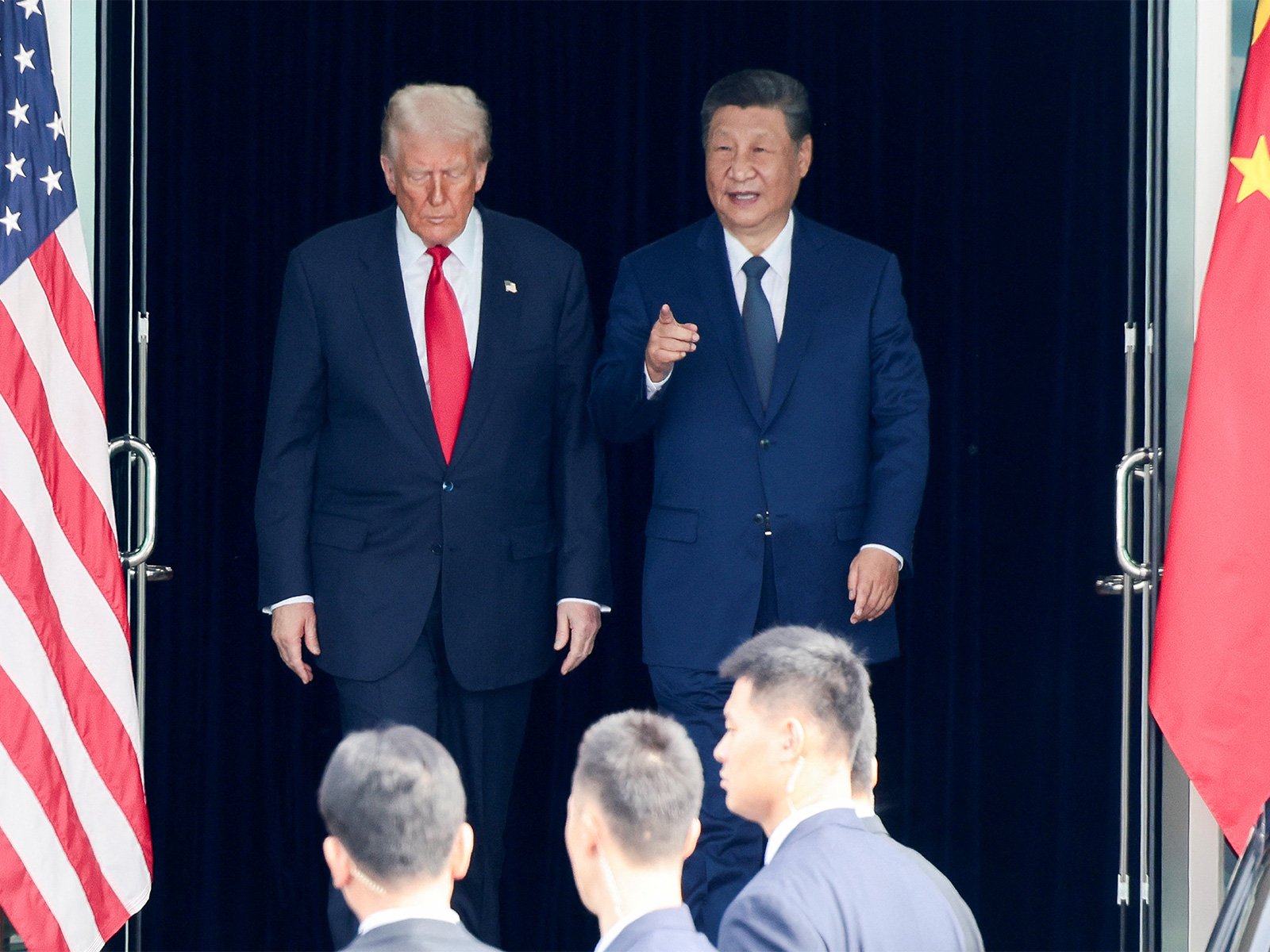 US President Donald Trump and Chinese President Xi Jinping (Photo/Reuters)