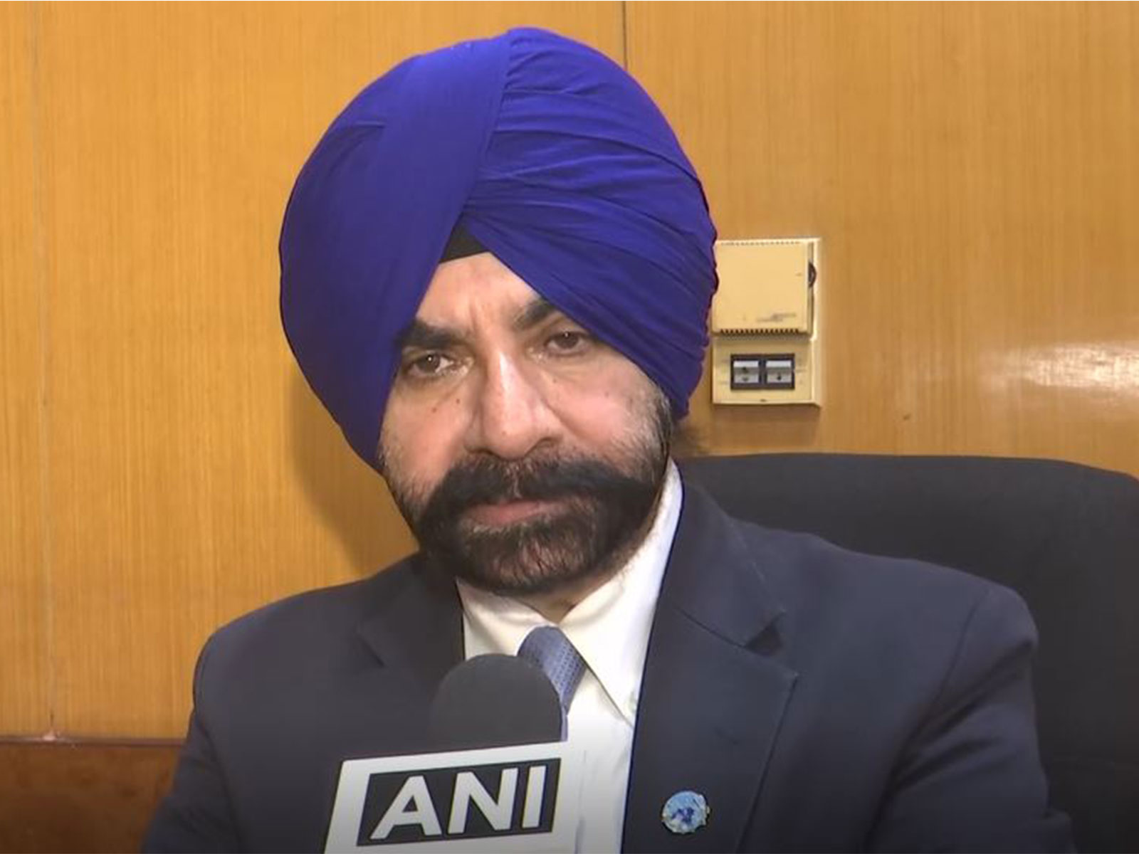 Navdeep S Sodhi, Partner at Gherzi Textile Organisation (Photo/ANI)