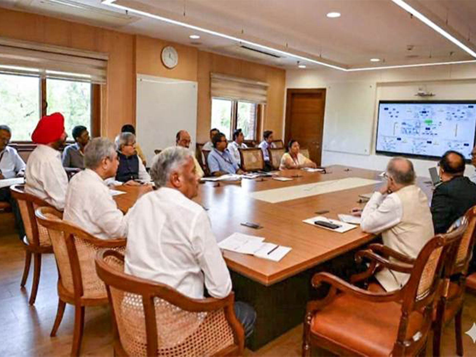 Visual from the meeting (Photo/MinistryofRailwaysPIB)