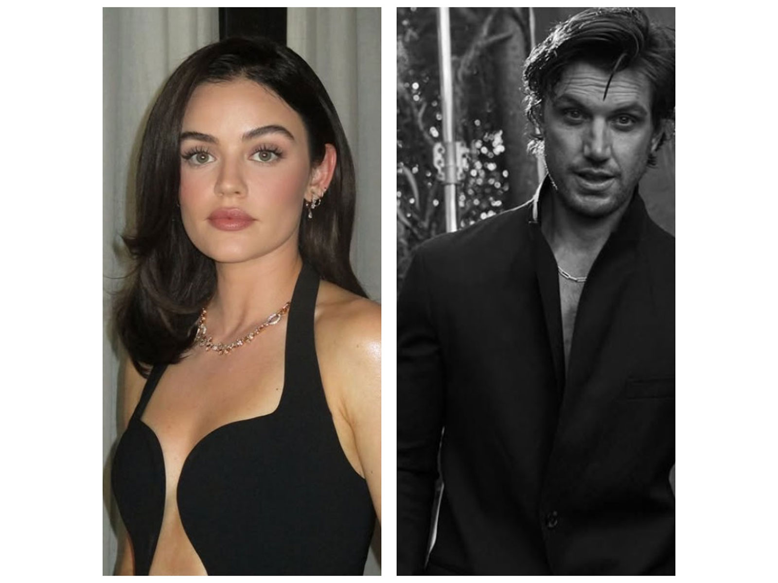 Actors Lucy Hale and Adam Demos (Image source: Instagram@adam_demos, @lucyhale)