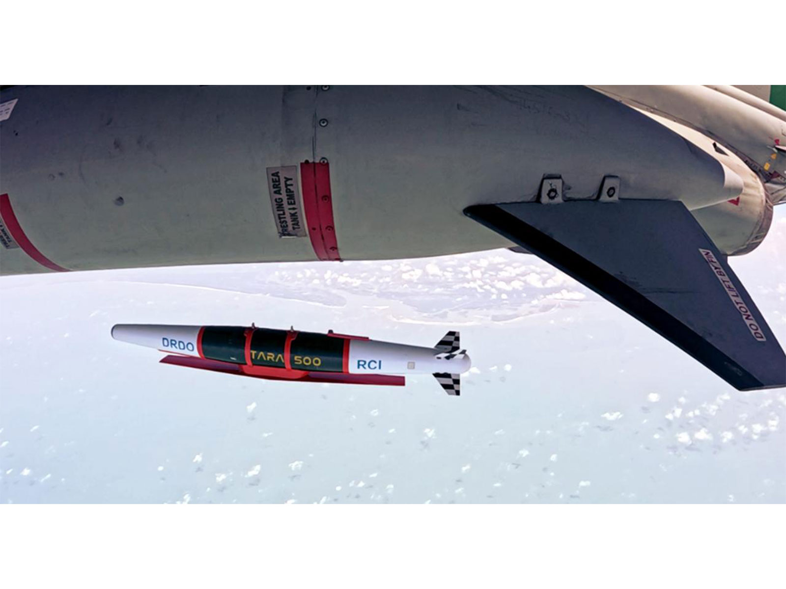 Flight-trial of Tactical Advanced Range Augmentation (TARA) weapon (Photo/PIB)