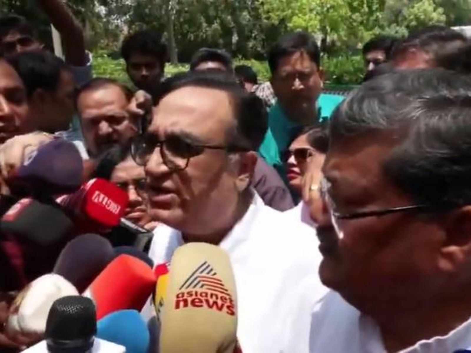 AICC observers for Kerala Ajay Maken and Mukul wasnik (Photo/ANI) AICC observers for Kerala Ajay Maken and Mukul wasnik (Photo/ANI)