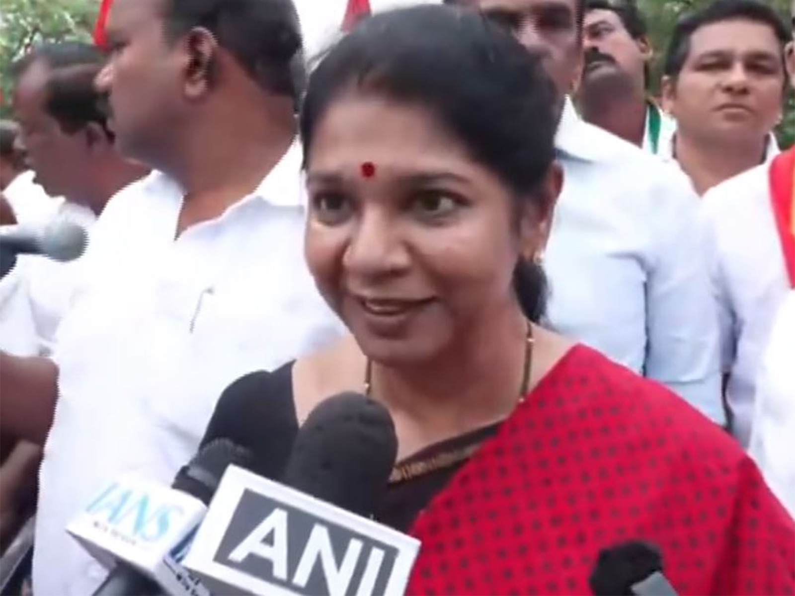 DMK MP Kanimozhi (File Photo/ANI)