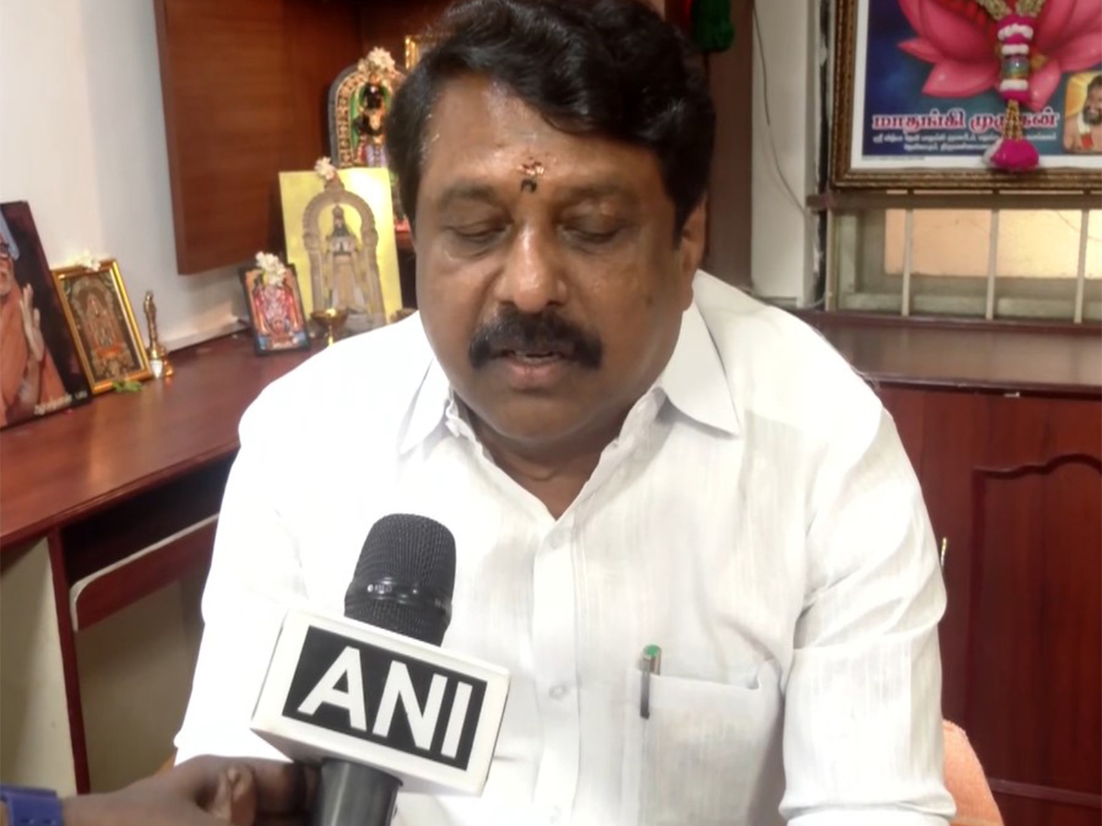 Tamil Nadu BJP president Nainar Nagenthran (Photo/ANI) Tamil Nadu BJP president Nainar Nagenthran (Photo/ANI)