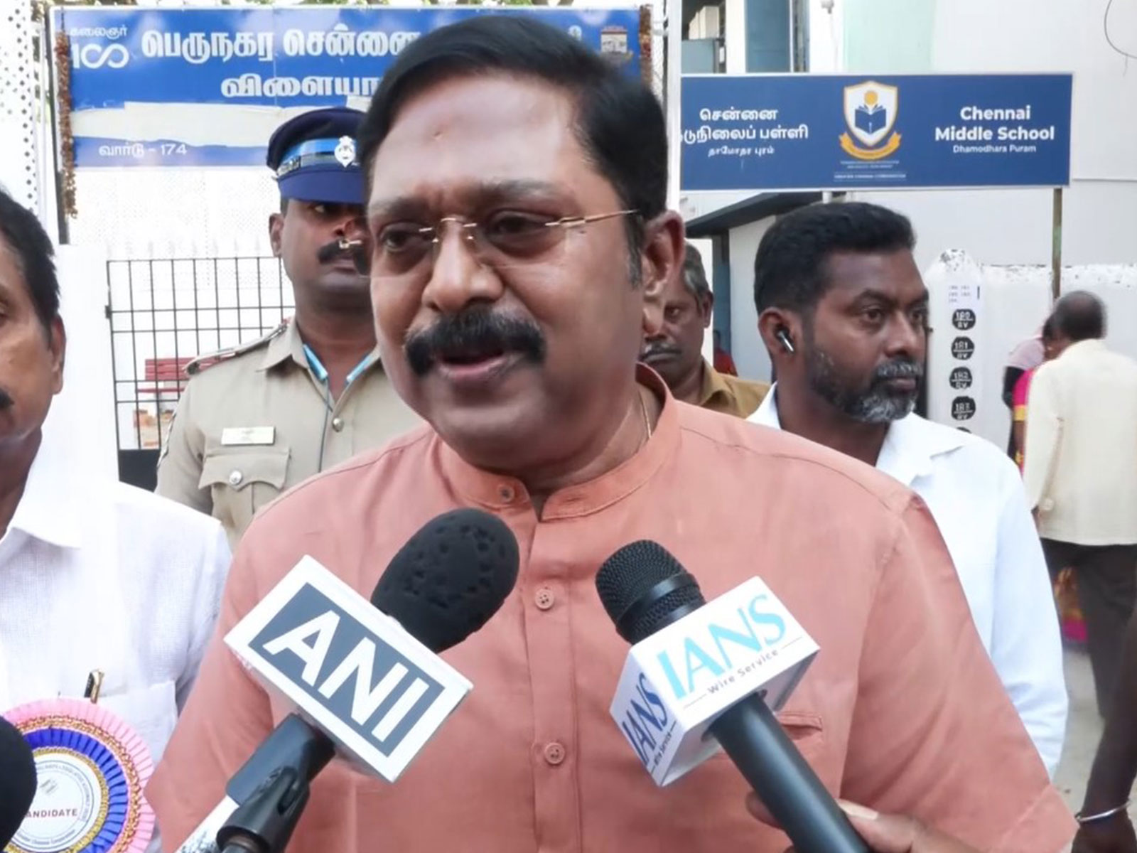AMMK General Secretary TTV Dhinakaran (Photo/ANI)