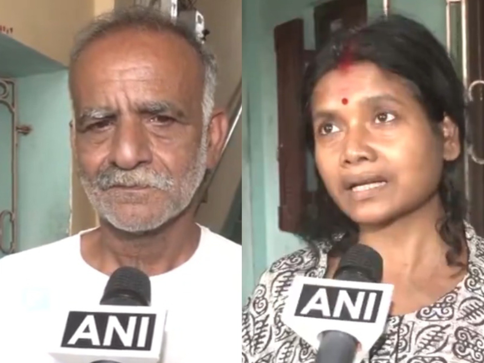 Manik Sarkar son of Makhanlal Sarkar and Minu Sarkar Daughter-in-Law of Makhanlal Sarkar (Photo/ANI) Manik Sarkar son of Makhanlal Sarkar and Minu Sarkar Daughter-in-Law of Makhanlal Sarkar (Photo/ANI)