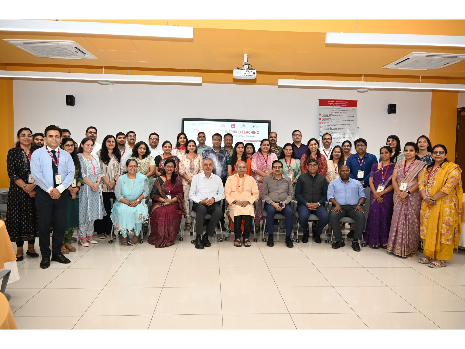 Participants of the Faculty Development Program organised by Manipal University Jaipur