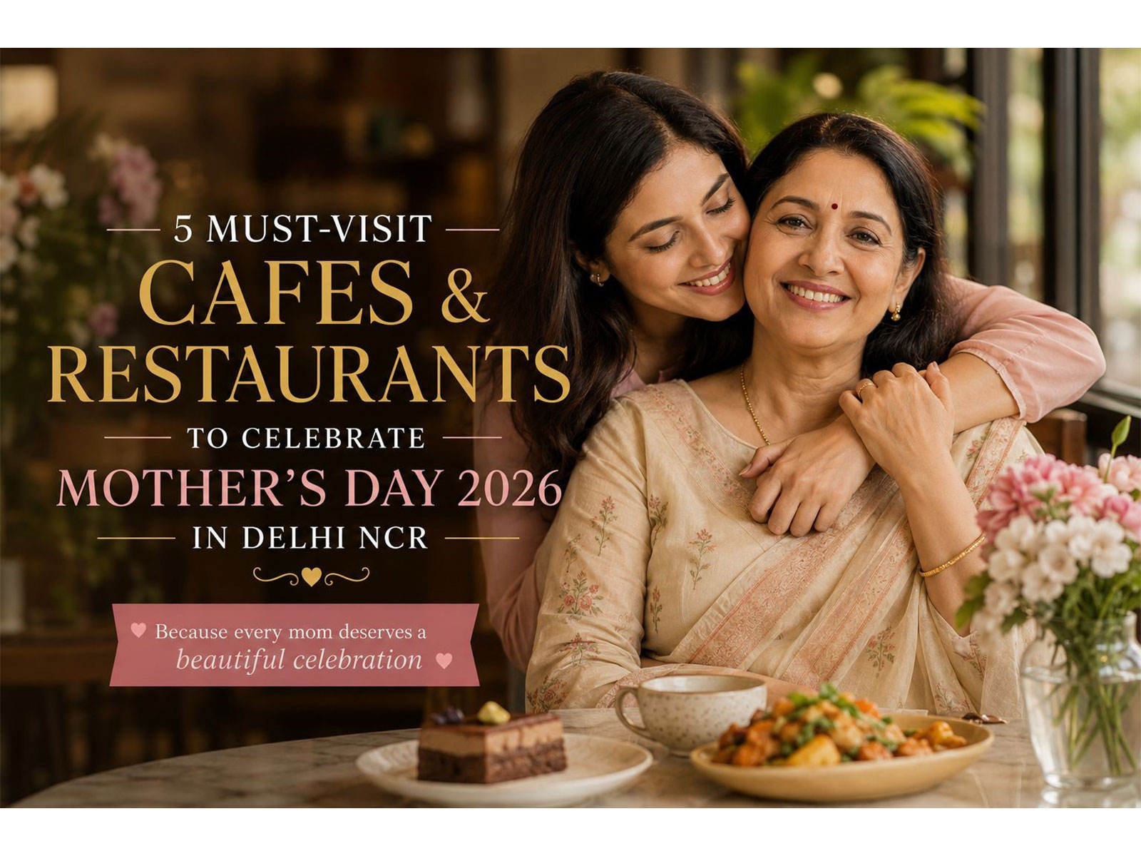 5 Must Visit Cafes and Restaurants to Celebrate Mother’s Day in Delhi NCR - 2026