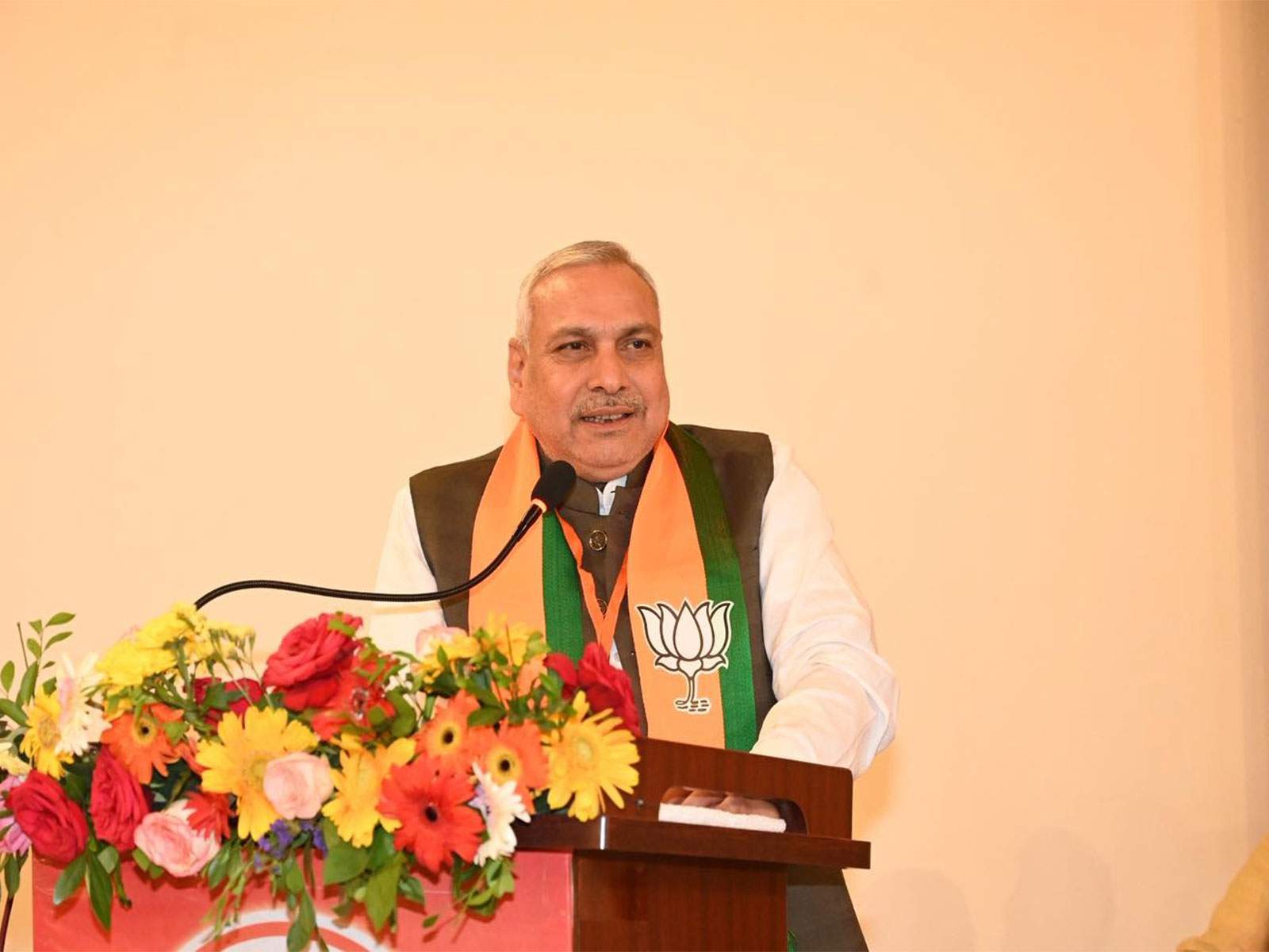 BJP National Vice President Saudan Singh (Photo: Facebook/Saudan Singh)