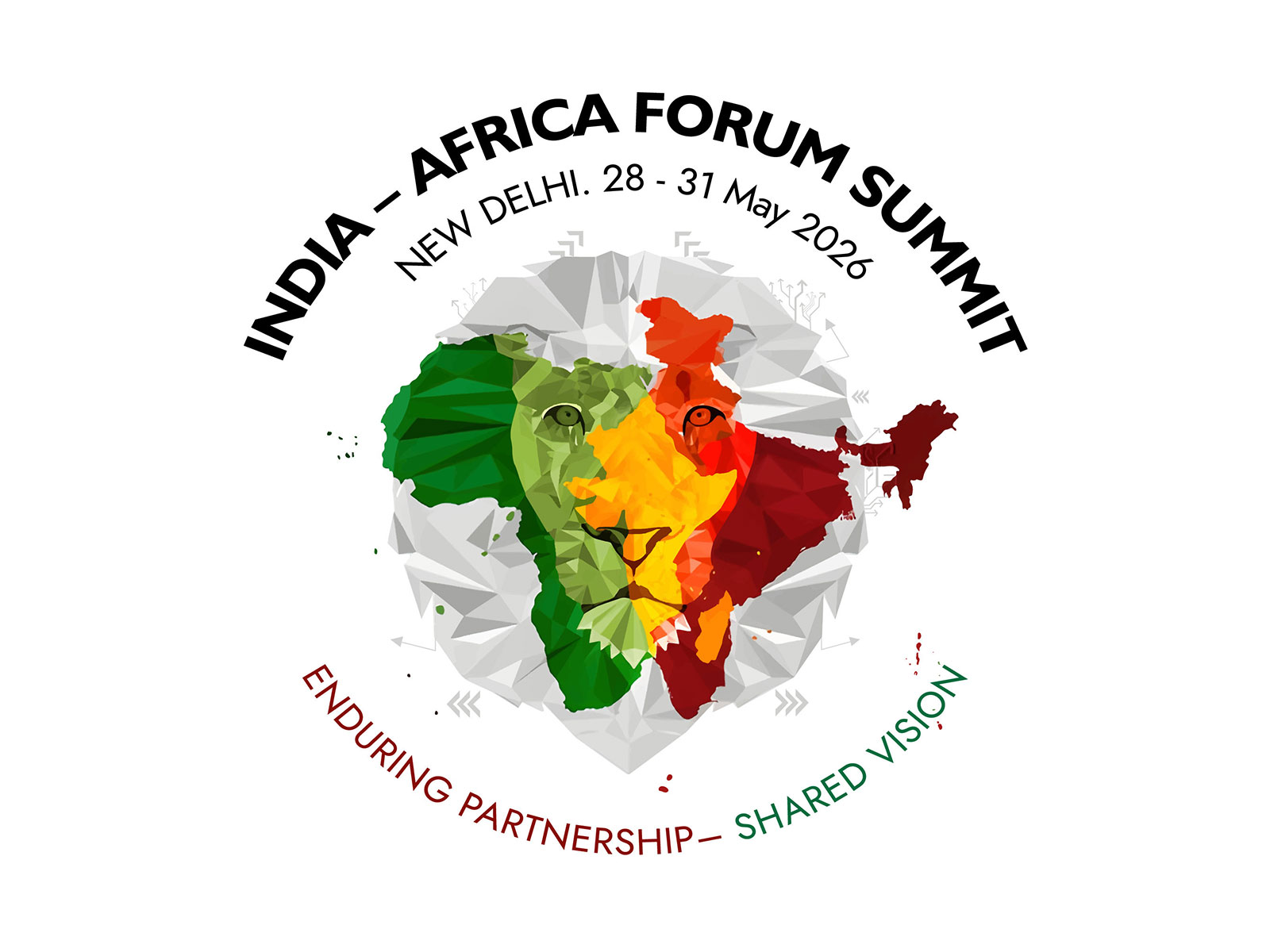 India-Africa Forum Summit Logo (Photo/@DrSJaishankar)