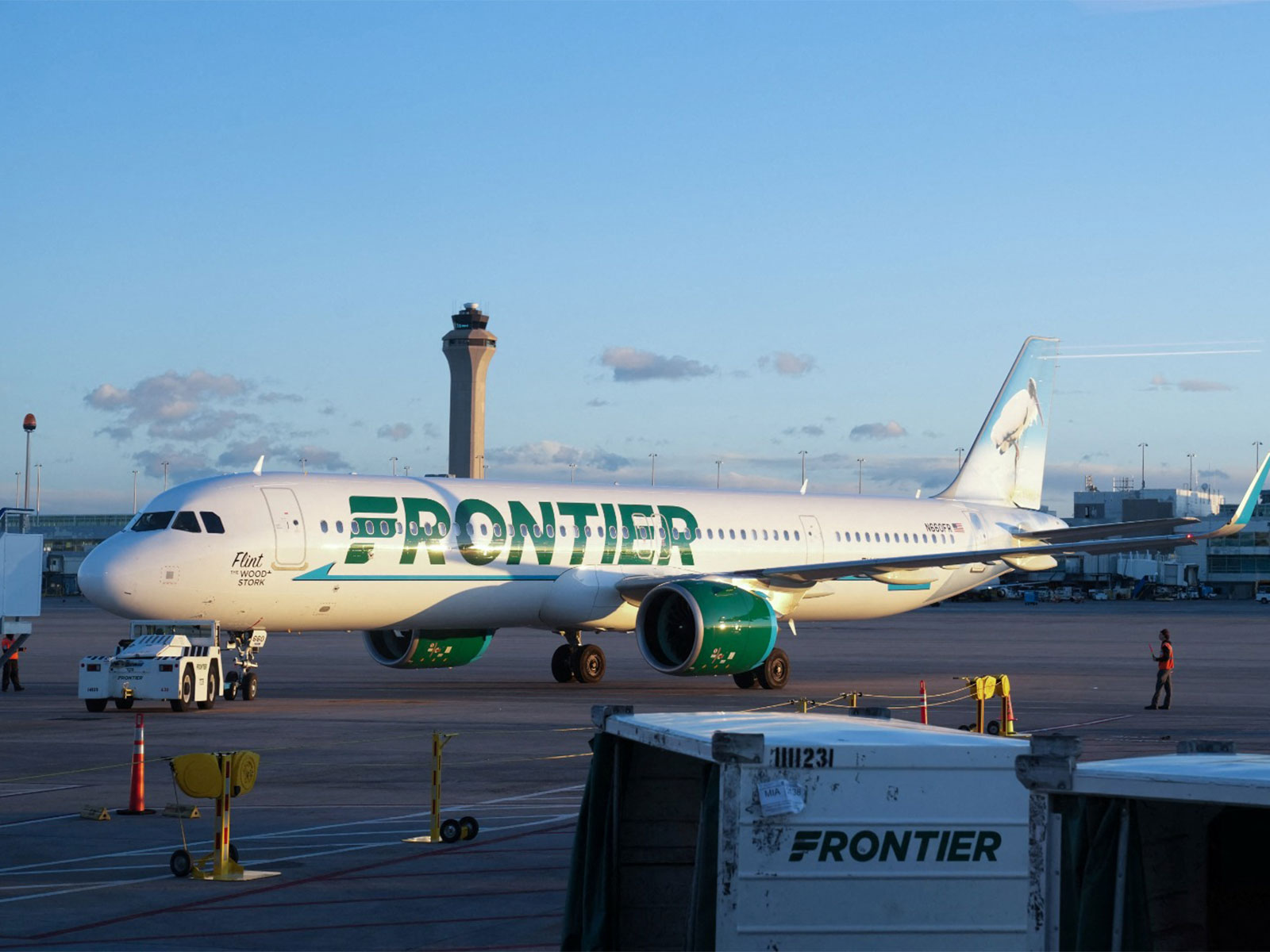 US: Trespasser killed after being hit by Frontier plane, 17 injured at&hellip;