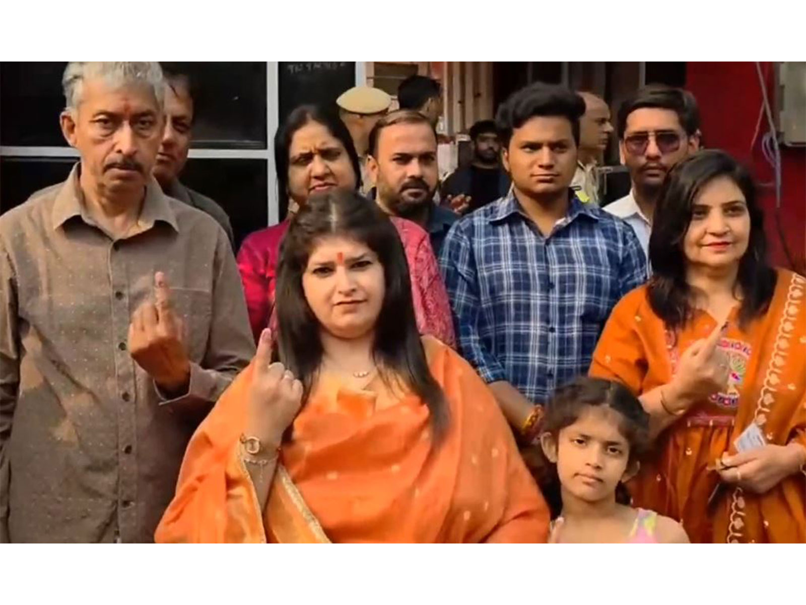 BJP candidate for the Mayor position in Ambala, Akshita Saini (Photo/ANI) BJP candidate for the Mayor position in Ambala, Akshita Saini (Photo/ANI)