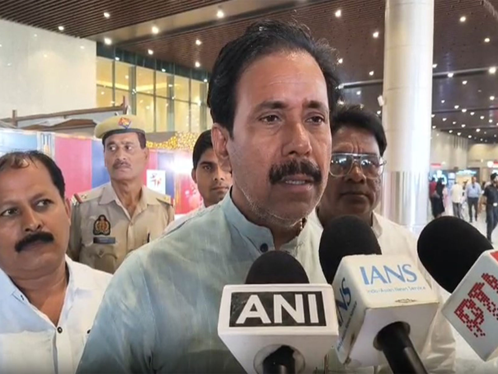 UP Minister Anil Rajbhar (Photo/ANI)