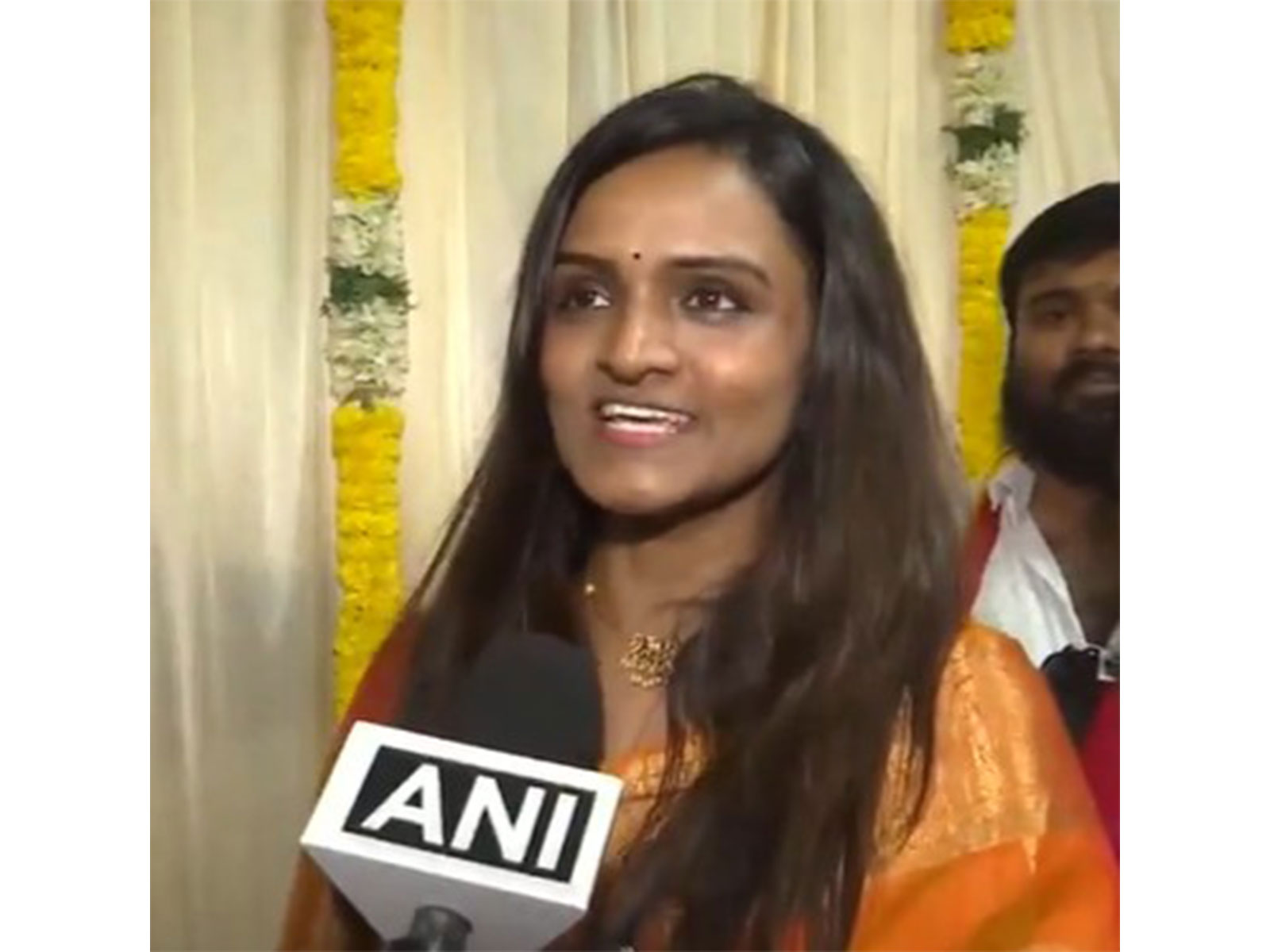 Tamil Nadu CM Vijay's Cousin Keerthana (Photo/ANI)