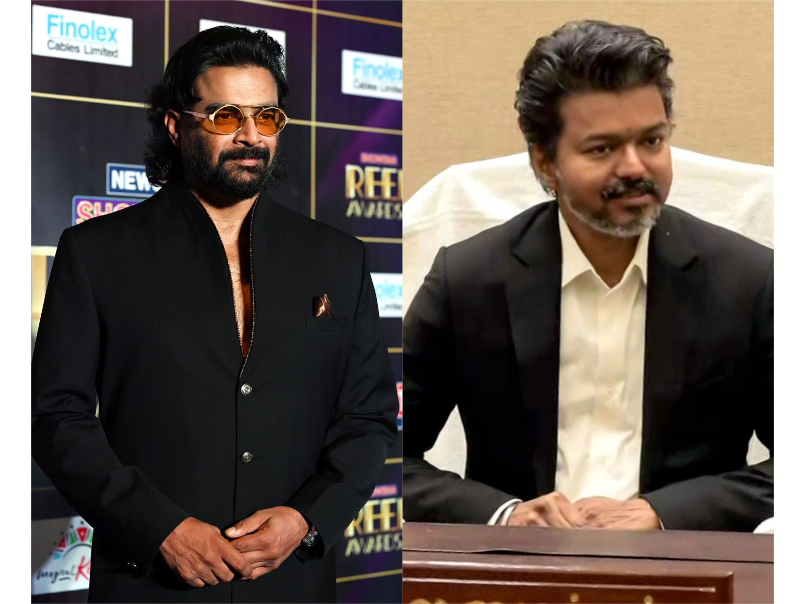 R Madhavan, Vijay (Photo/ANI)