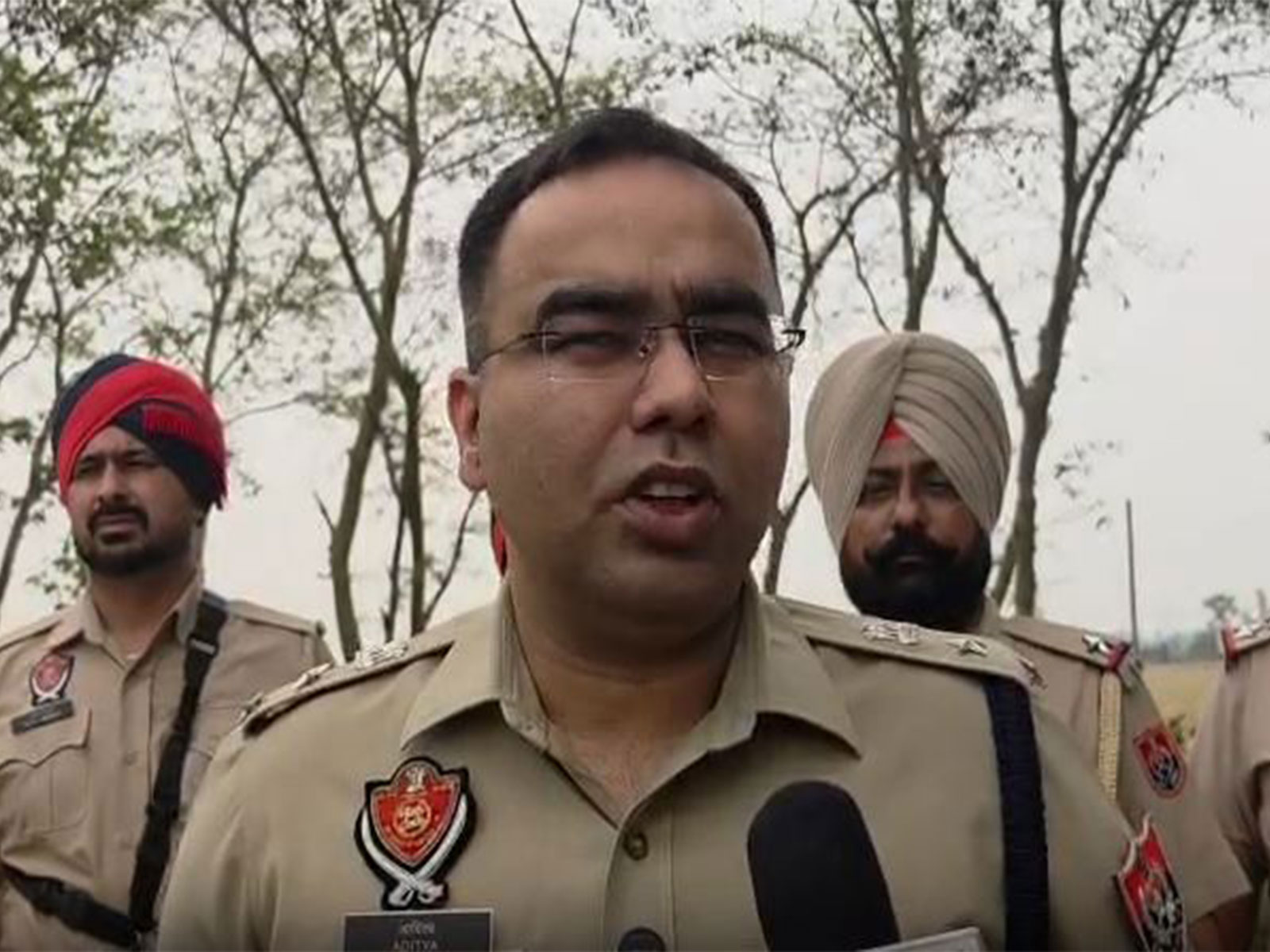 Gurdaspur SSP Aditya (Photo/ANI)