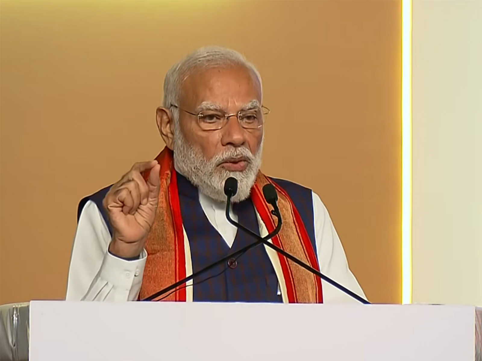 PM Modi inaugurates Rs 9,400 crore projects in Hyderabad (Photo/ANI)
