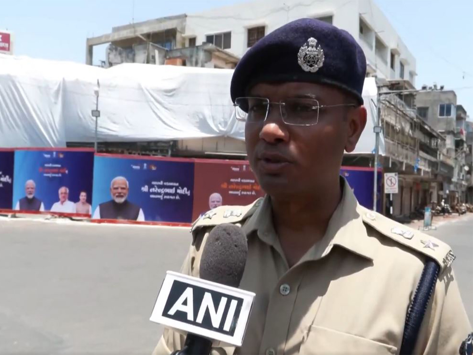 Jamnagar SP Dr Ravi Mohan Saini (Photo/ANI)